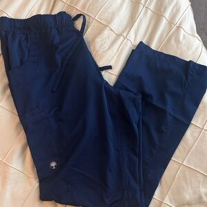 HH Works blue scrub pants